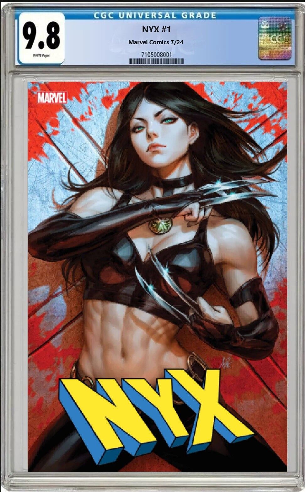 NYX #1 MARVEL 2024 ARTGERM VARIANT CGC 9.8 NM/MT PRESALE