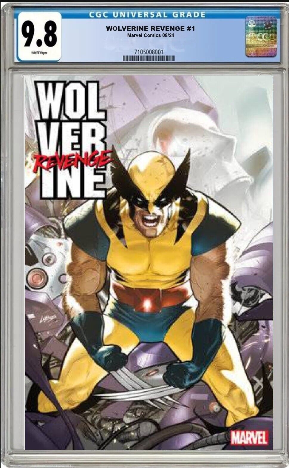 WOLVERINE REVENGE #1 MARVEL PABLO VILLALOBOS VARIANT 2024 CGC 9.8 NM/MT PRESALE