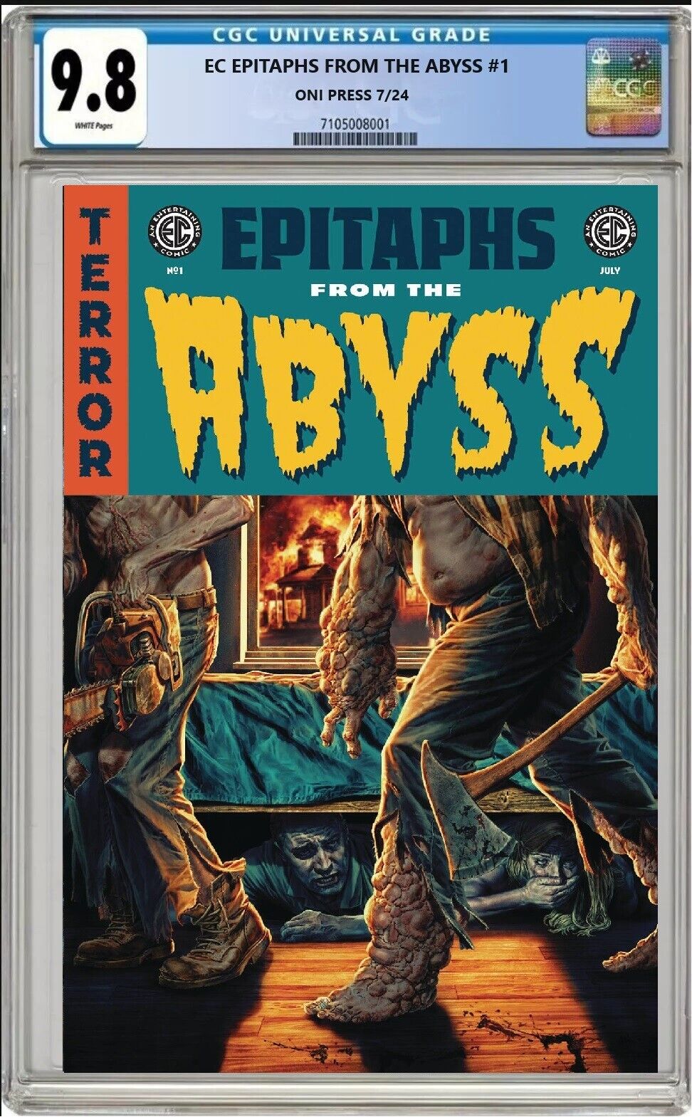 EC EPITAPHS FROM THE ABYSS #1 ONI PRESS BERMEJO CVR A GUARANTEED CGC 9.8 PRESALE