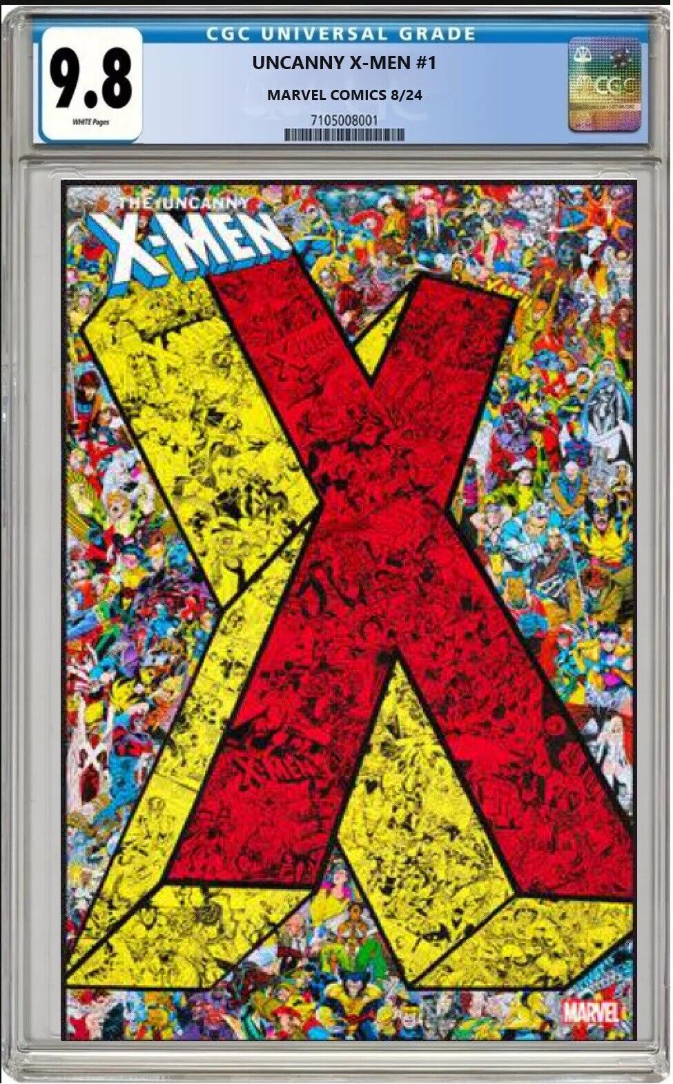 UNCANNY X-MEN #1 MARVEL MR GARCIN VARIANT 2024 CGC 9.8 NM/MT PRESALE