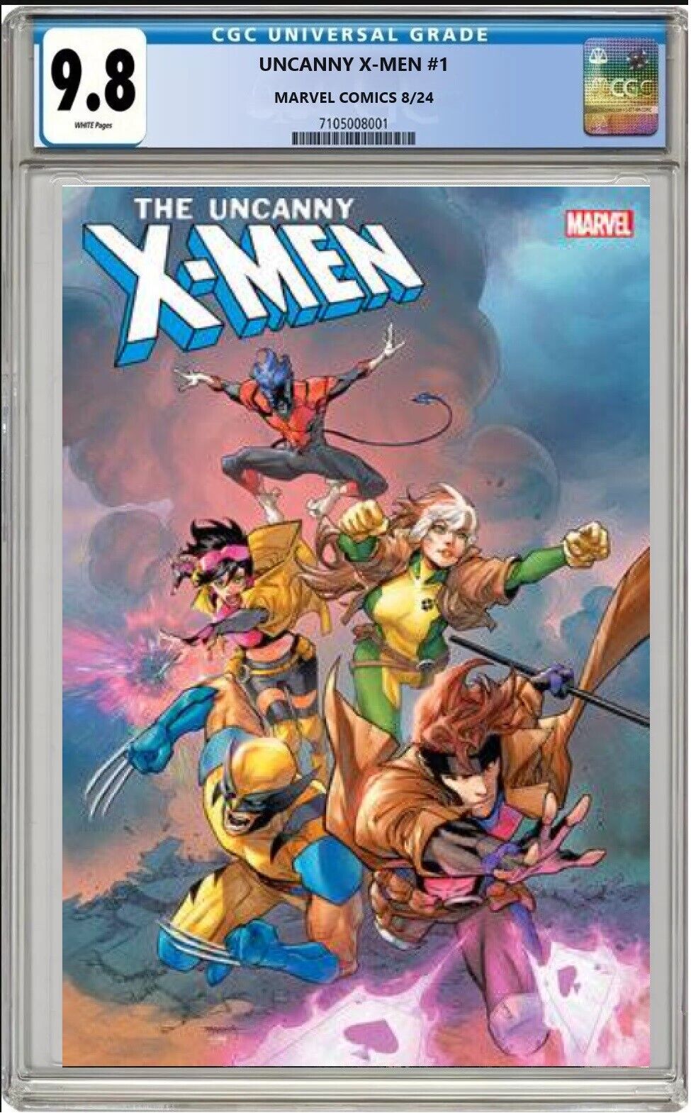 UNCANNY X-MEN #1 MARVEL STEPHEN SEGOVIA VARIANT 2024 CGC 9.8 NM/MT PRESALE