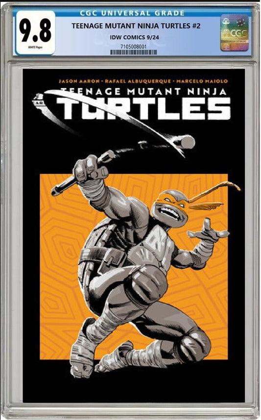 TEENAGE MUTANT NINJA TURTLES #2E IDW ALBUQUERQUE VARIANT 2024 CGC 9.8 PRESALE