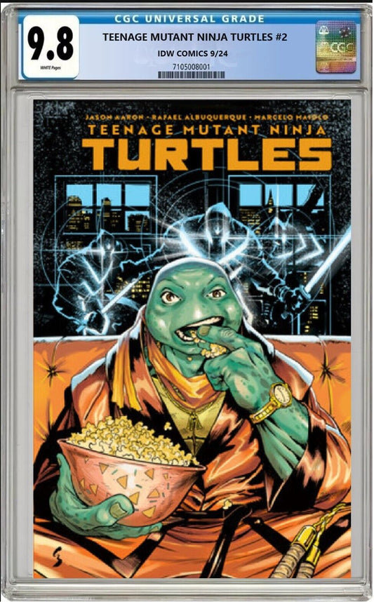 TEENAGE MUTANT NINJA TURTLES #2B IDW GEOFF SHAW 2024 CGC 9.8 PRESALE