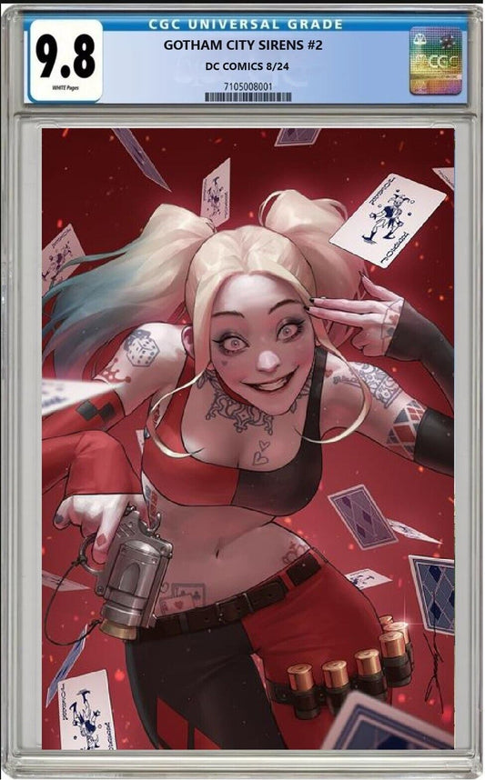 GOTHAM CITY SIRENS #2C DC 2024 JEEHYUNG LEE VARIANT CGC 9.8 PRESALE