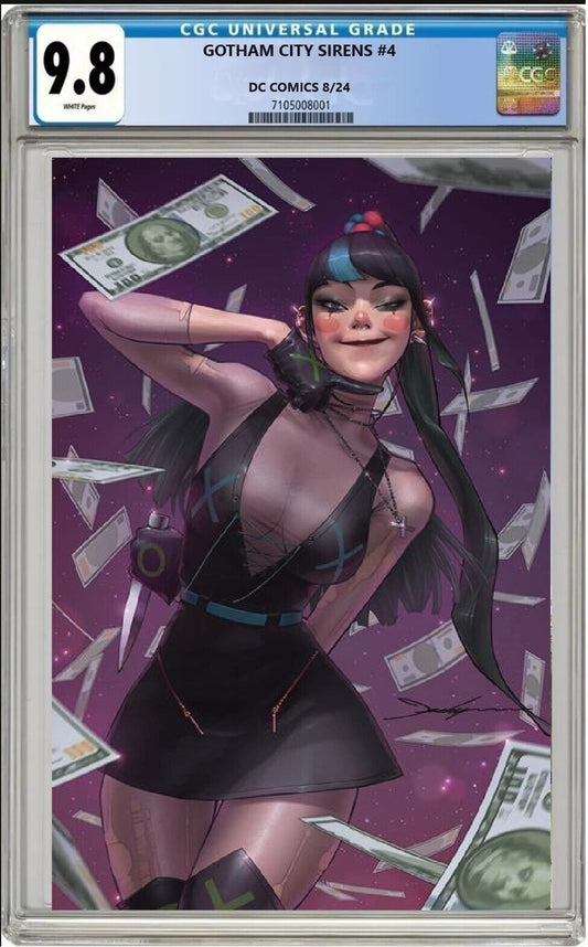 GOTHAM CITY SIRENS #4 DC 2024 JEEHYUNG LEE VARIANT CGC 9.8 PRESALE