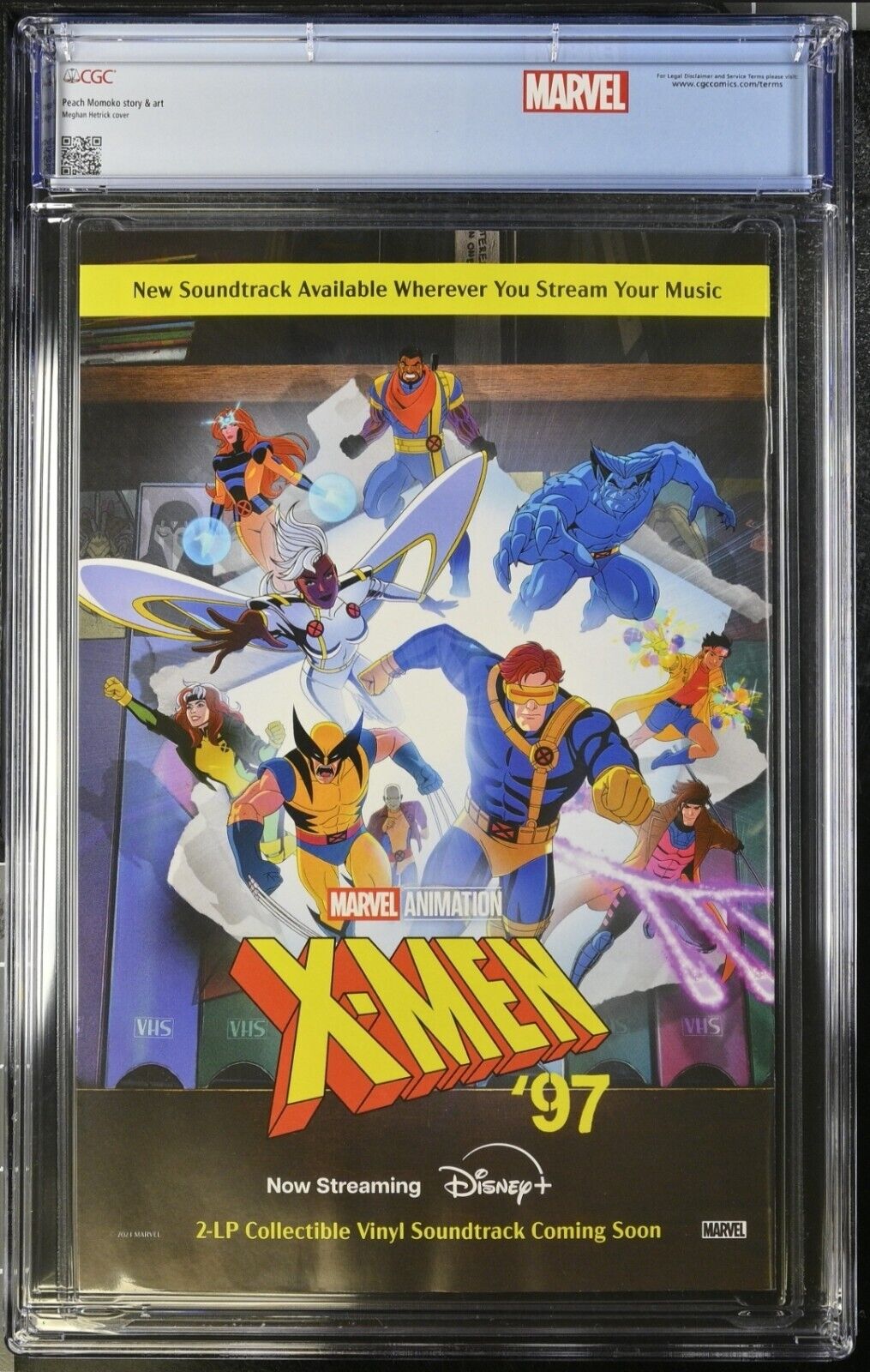 ULTIMATE X-MEN #4 MARVEL 2024 Hetrick VARIANT CGC 9.8 CUSTOM X-MEN LABEL KEY