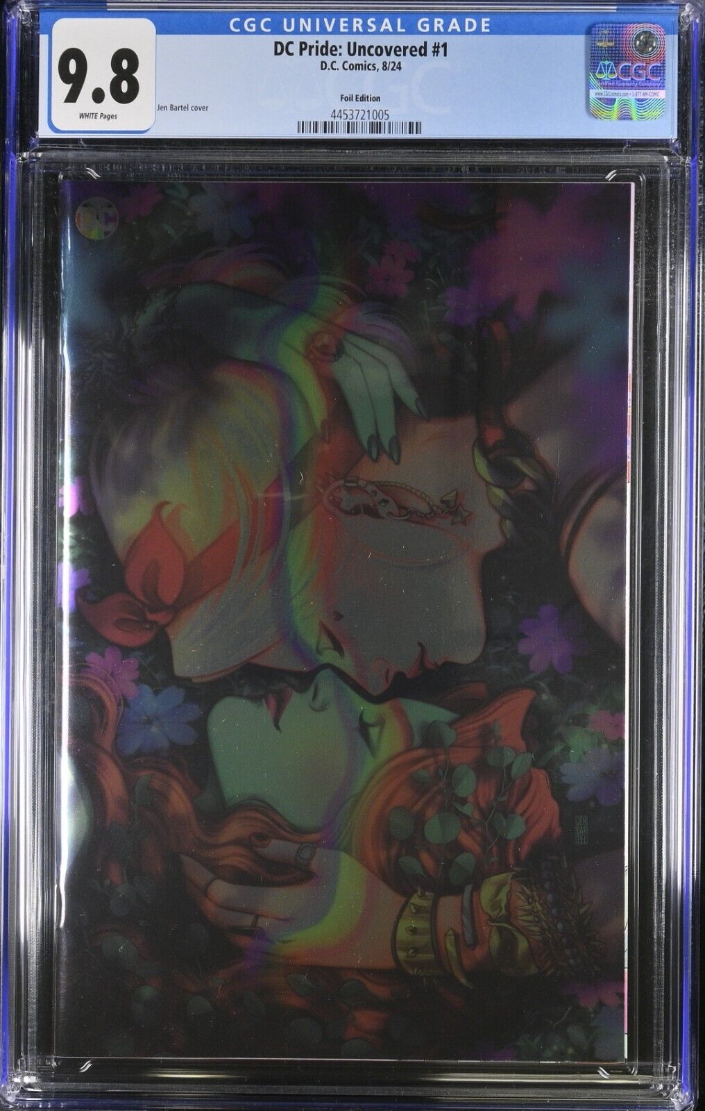 DC Pride: Uncovered #1 8/24 D.C. Comics Foil Edition CGC 9.8 NM/MT