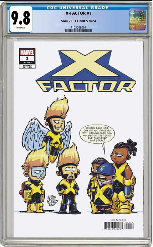 X-FACTOR #1 MARVEL SKOTTIE YOUNG VARIANT 2024 CGC 9.8 NM/MT PRESALE