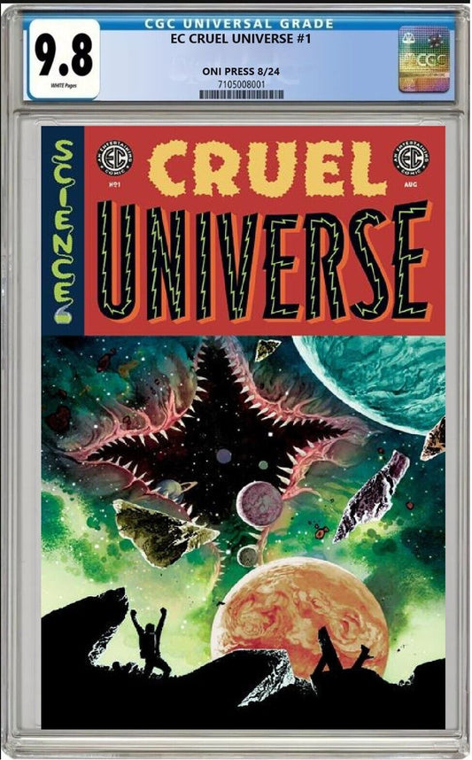 EC CRUEL UNIVERSE #1 ONI PRESS CVR B JH WILLIAMS III 2024 CGC 9.8 NM PRESALE