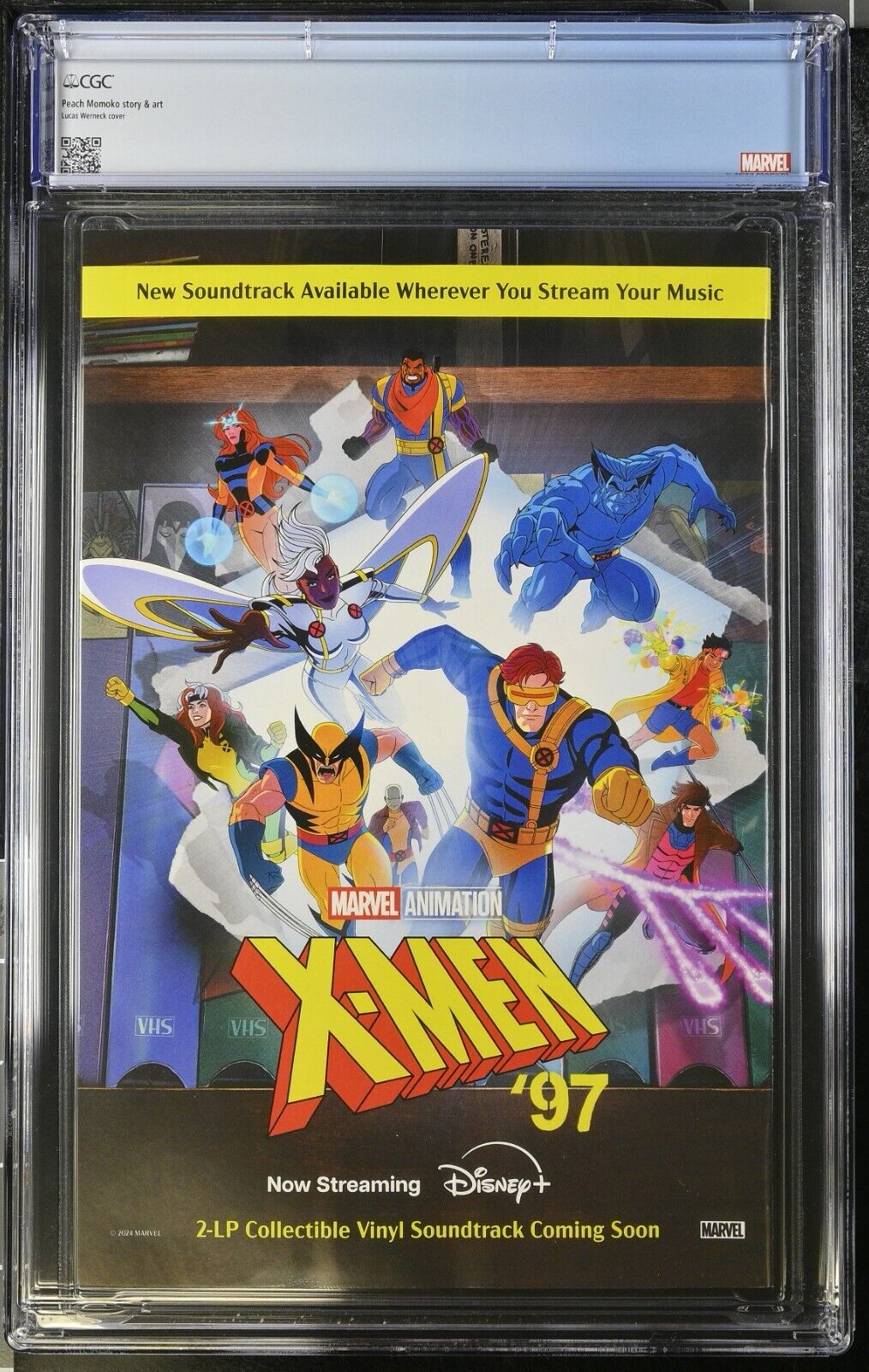 ULTIMATE X-MEN #4 MARVEL 2024 WERNECK VARIANT CGC 9.8 CUSTOM X-MEN LABEL KEY