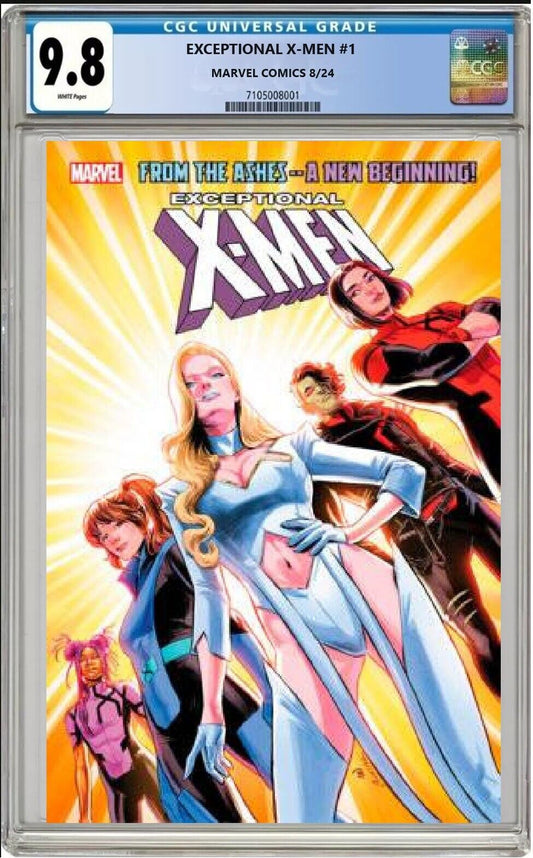 EXCEPTIONAL X-MEN #1 MARVEL CARMEN CARRERO MAIN COVER 2024 CGC 9.8 NM/MT PRESALE