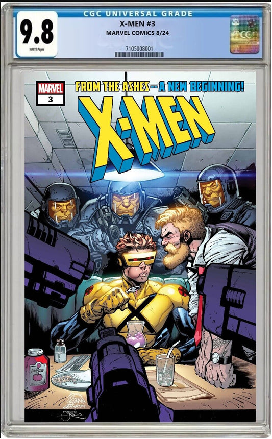 X-MEN #3 MARVEL 2024 MAIN COVER RYAN STEGMAN CGC 9.8 NM/MT PRESALE