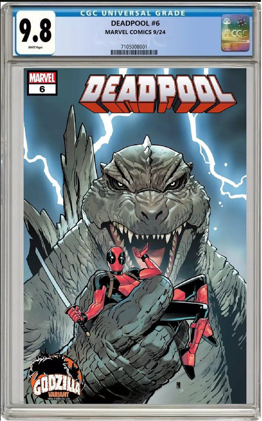 DEADPOOL #6 MARVEL 2024 PACO MEDINA VARIANT CGC 9.8 PRESALE