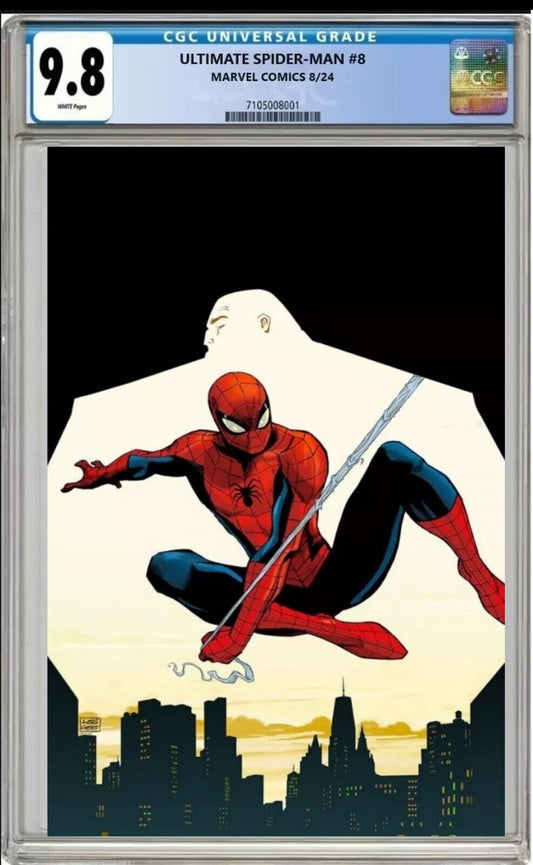 ULTIMATE SPIDER-MAN #8 MARVEL 2024 LEE GARBETT VARIANT CGC 9.8 NM/MT PRESALE