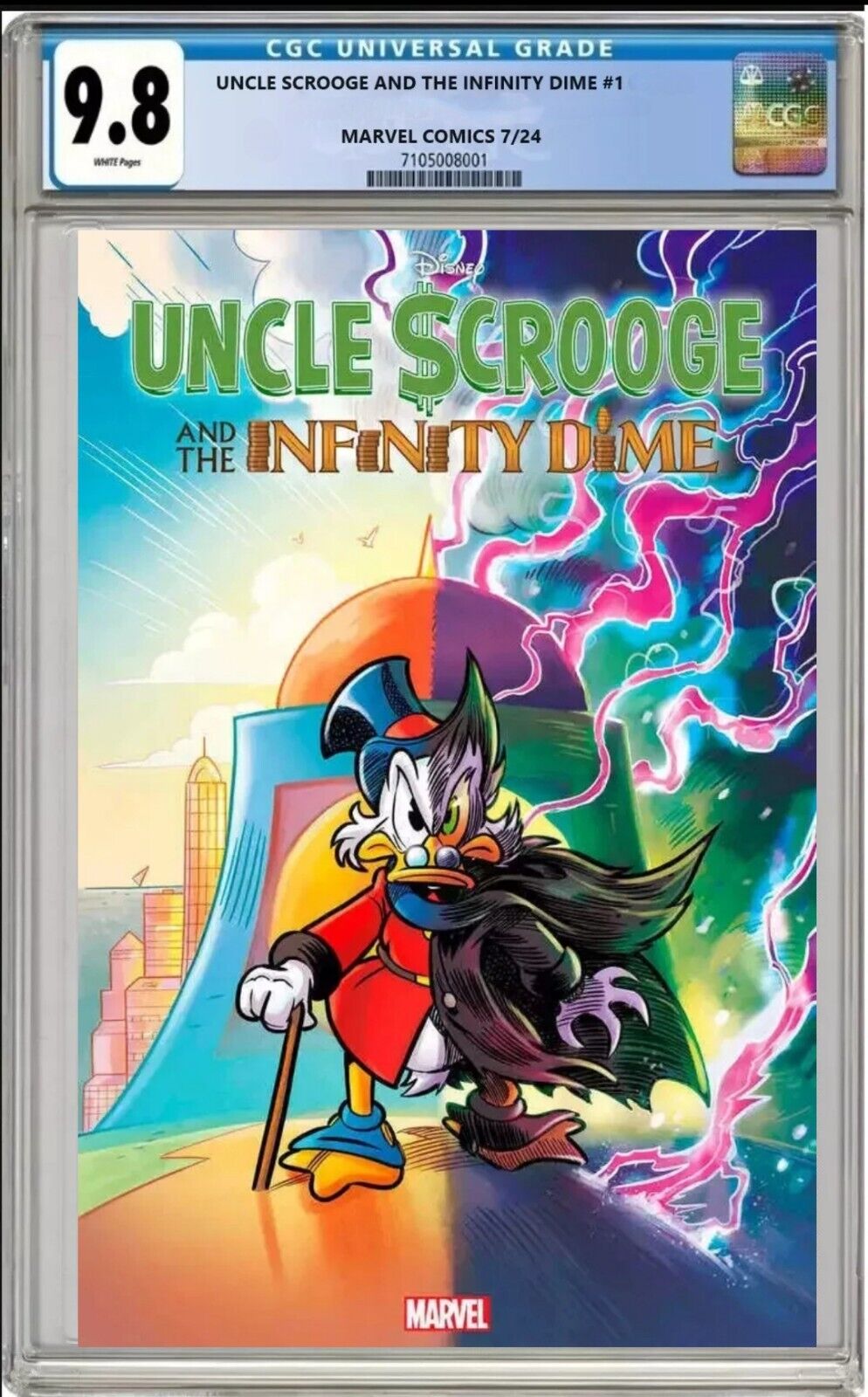 UNCLE SCROOGE AND THE INFINITY DIME #1 LORENZO PASTROVICCHIO VAR CGC 9.8 PRESALE