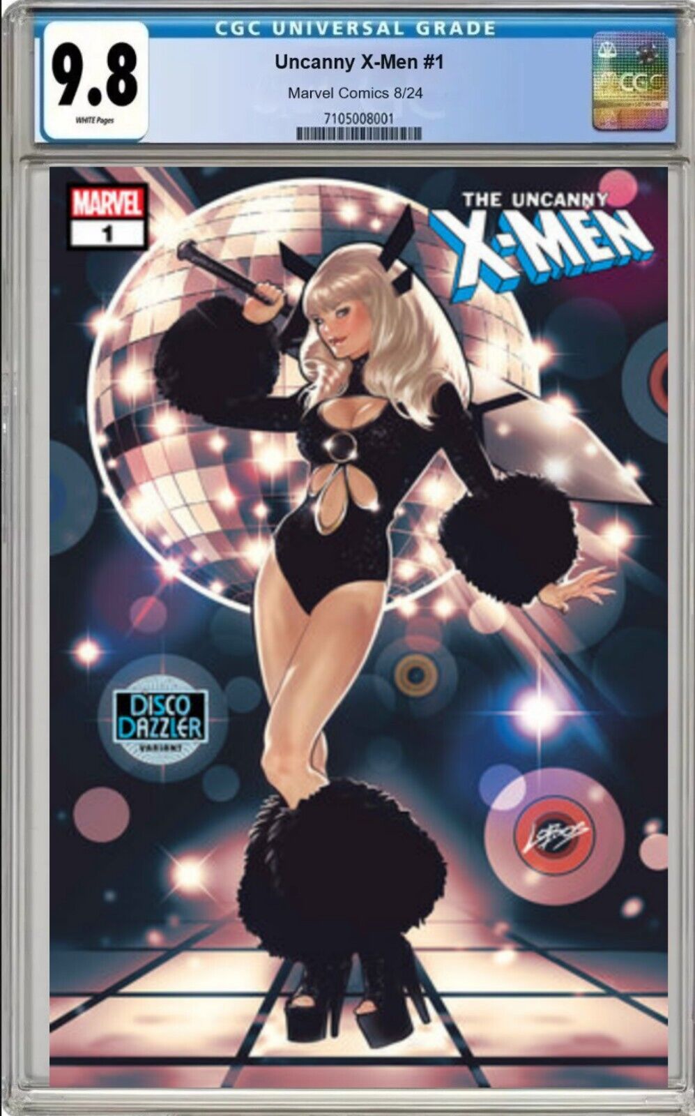 UNCANNY X-MEN #1 MARVEL VILLALOBOS DISCO DAZZLER VARIANT 2024 CGC 9.8 NM PRESALE