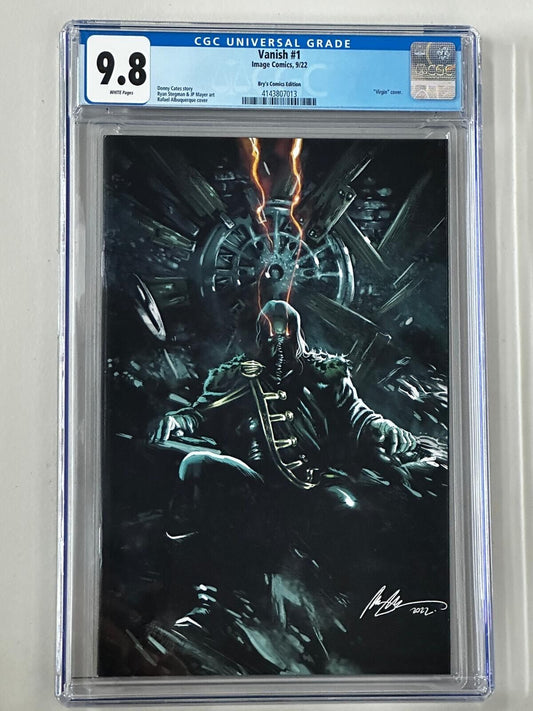 Vanish #1 IMAGE 2022 Rafael Albequerque VIRGIN Variant CGC 9.8 Limited to 400