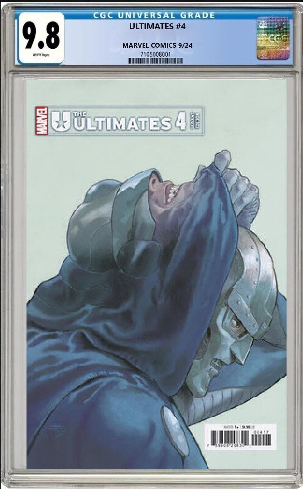 ULTIMATES #4 MARVEL 2024 FRANCESCO MOBILI 1:25 VARIANT CGC 9.8 NM/MT PRESALE