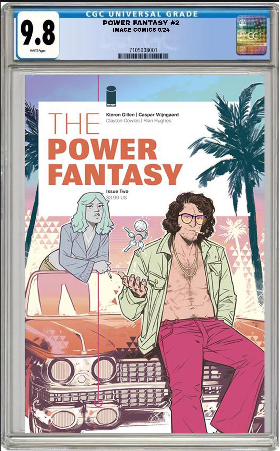 THE POWER FANTASY #2 IMAGE CVR A CASPAR WIJNGAARD 2024 CGC 9.8 NM/MT PRESALE