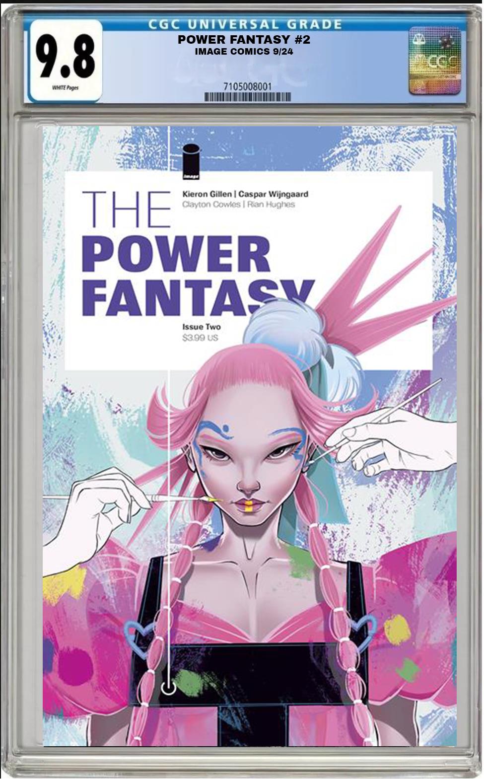 THE POWER FANTASY #2 IMAGE CVR B SWEENEY BOO VARIANT 2024 CGC 9.8 NM PRESALE