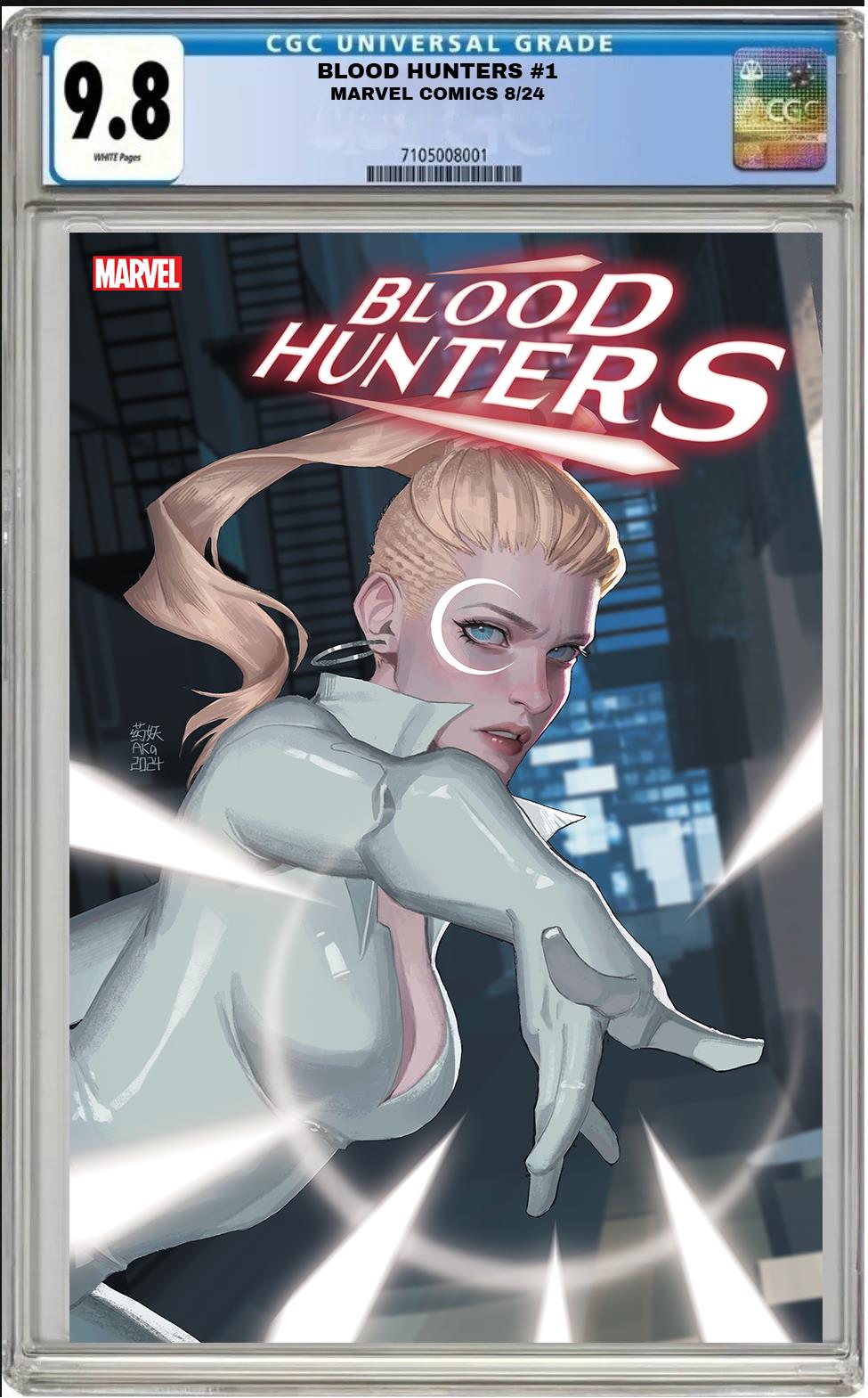 BLOOD HUNTERS #1 MARVEL 2024 AKA DAGGERVARIANT CGC 9.8 NM/MT PRESALE