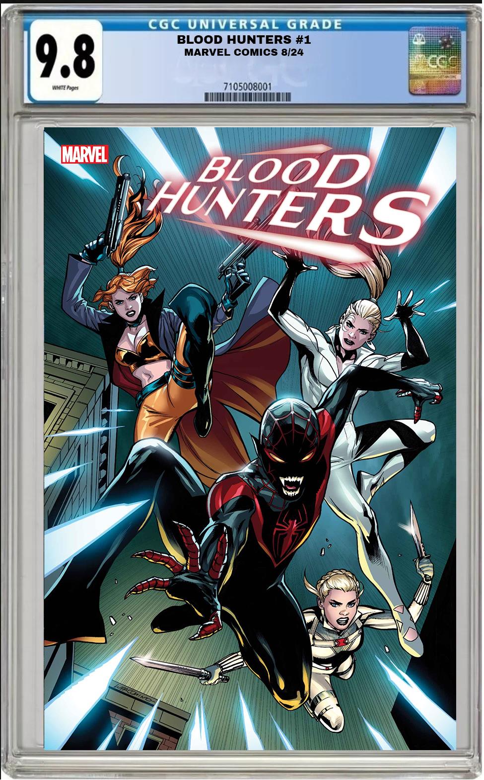 BLOOD HUNTERS #1 MARVEL 2024 MAIN CVR EMA LUPACCHINO CGC 9.8 NM/MT PRESALE