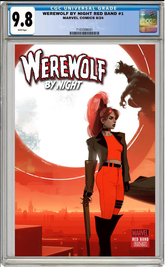 WEREWOLF BY NIGHT RED BAND #1 MARVEL JEFF DEKAL 1:50 VARIANT CGC 9.8 NM PRESALE