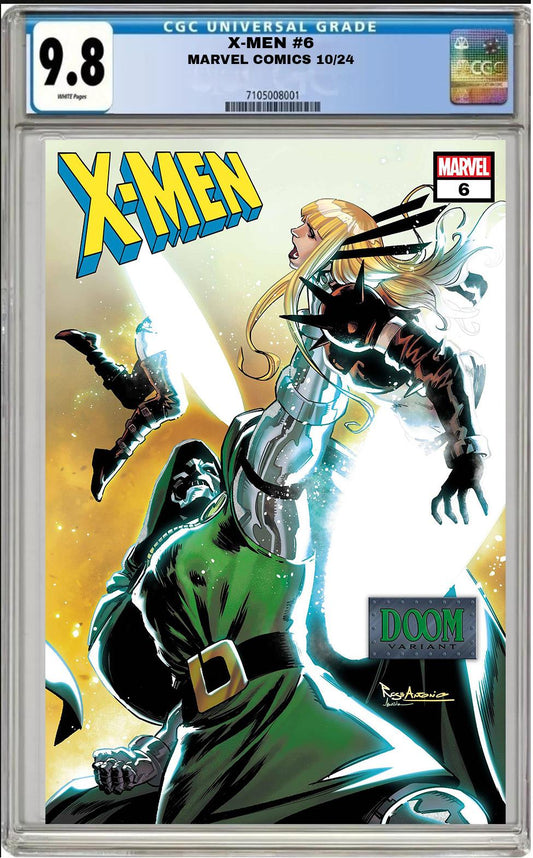 X-MEN #6 MARVEL ROGE ANTONIO DOOM VARIANT 2024 CGC 9.8 NM PRESALE