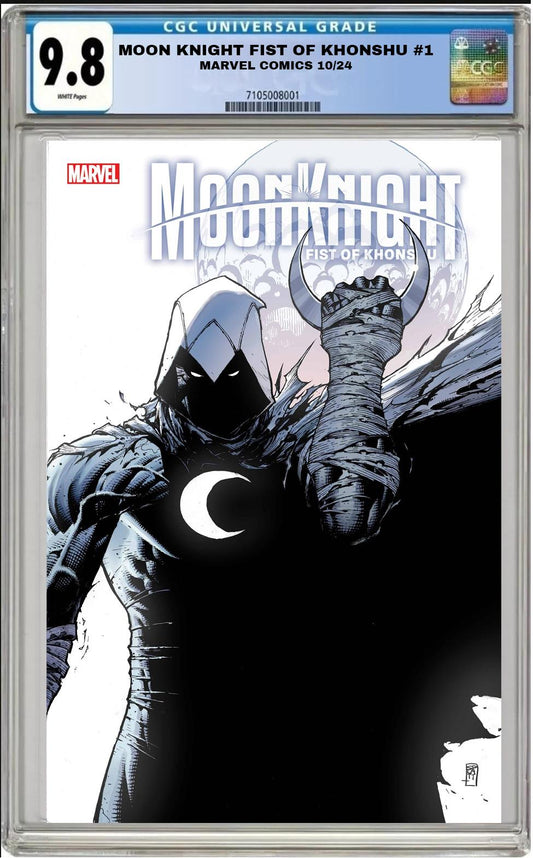 MOON KNIGHT FIST OF KHONSHU #1 MARVEL STEPHEN PLATT VARIANT 2024 CGC 9.8 PRESALE