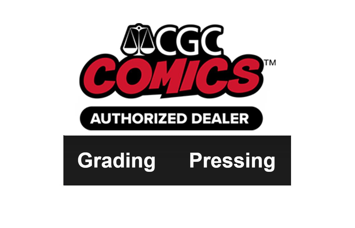 CGC GRADING SERVICE + COMIC BOOK CLEANING/PRESSING SERVICE WITH P AND P COMICS