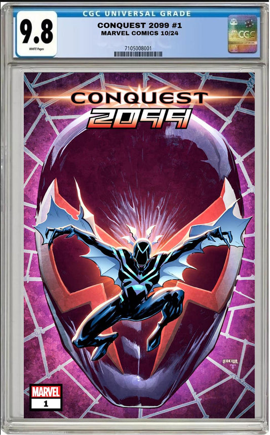 CONQUEST 2099 #1 MARVEL KEN LASHLEY VARIANT 2024 CGC 9.8 NM PRESALE