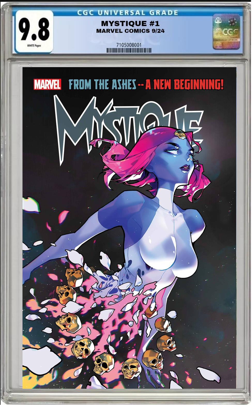 MYSTIQUE #1 MARVEL ROSE BESCH VARIANT 2024 CGC 9.8 NM PRESALE 10/16