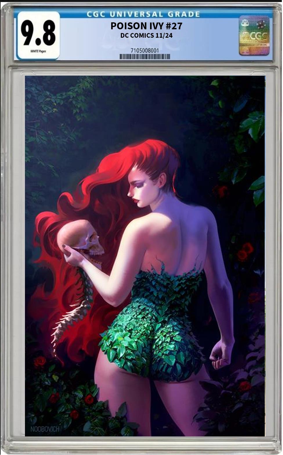 POISON IVY #27 CVR C DC NOOBOVICH VARIANT 2024 CGC 9.8 NM/MT PRESALE 11/6