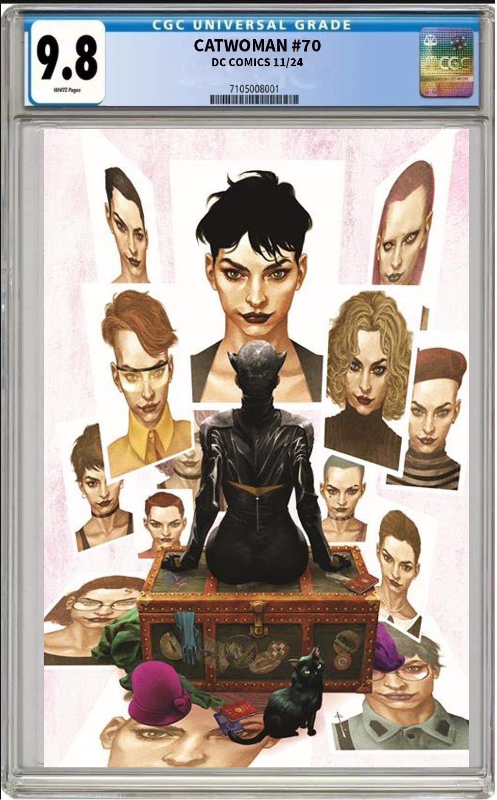 CATWOMAN #70 CVR A DC SEBASTIAN FIUMARA MAIN COVER 2024 CGC 9.8 NM PRESALE 11/20