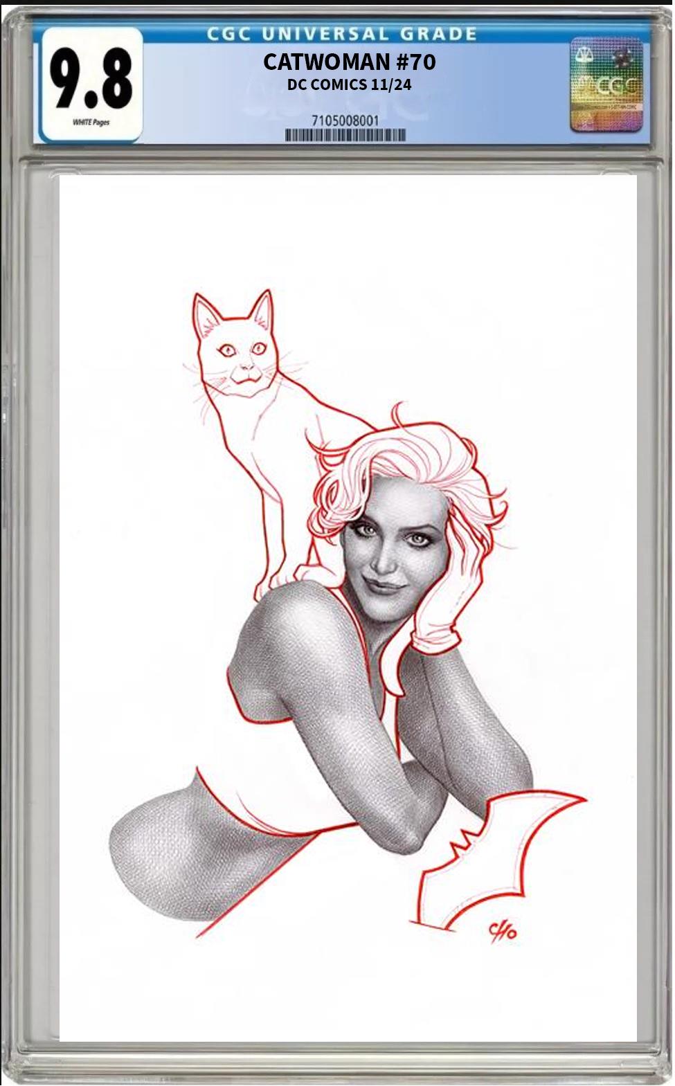 CATWOMAN #70 CVR B DC FRANK CHO VARIANT 2024 CGC 9.8 NM/MT PRESALE 11/20