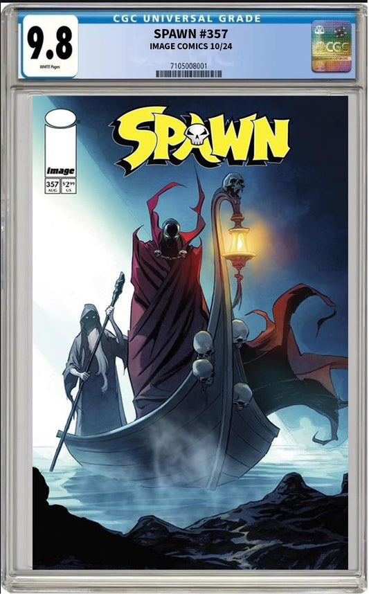 SPAWN #357 CVR A IMAGE 2024 MARCIAL TOLEDANO VARGAS MAIN CGC 9.8 NM PRESALE 10/2