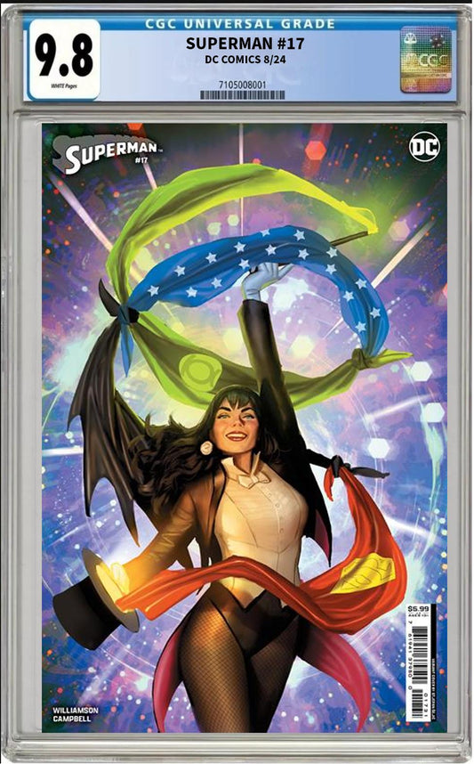 SUPERMAN #17 DC COMICS STJEPAN SEJIC VARIANT 2024 CGC 9.8 NM PRESALE