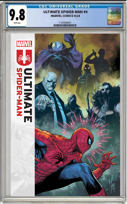 ULTIMATE SPIDER-MAN #9 MARVEL 2024 MAIN CVR MARCO CHECCHETTO CGC 9.8 NM PRESALE