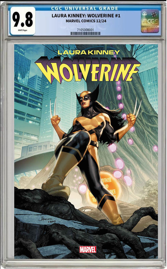 LAURA KINNEY WOLVERINE #1 MARVEL JAY ANACLETO VARIANT CGC 9.8 NM PRESALE 12/11