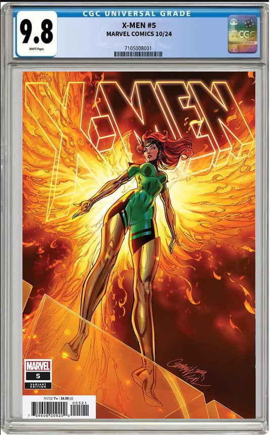 X-MEN #5 MARVEL J SCOTT CAMPBELL VARIANT 2024 CGC 9.8 PRESALE