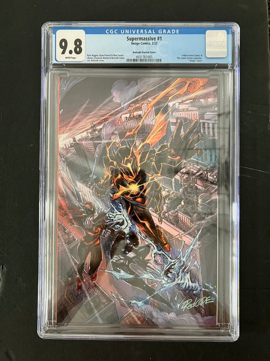 SUPERMASSIVE #1 IMAGE COMICS 2022 CGC 9.8 NM REDCODE VIRGIN VARIANT