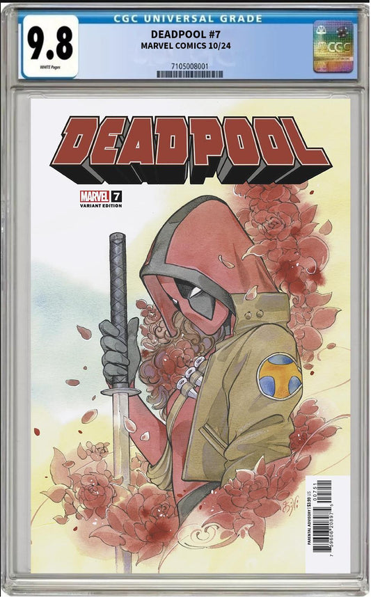 DEADPOOL #7 MARVEL PEACH MOMOKO VARIANT 2024 CGC 9.8 NM PRESALE