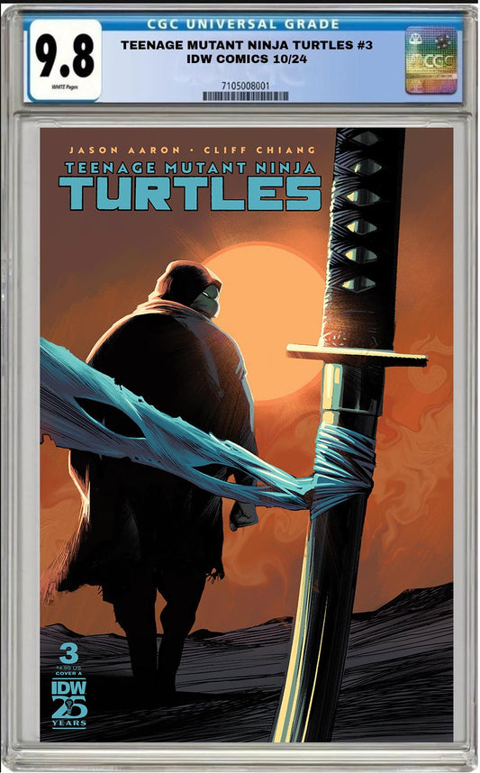 TEENAGE MUTANT NINJA TURTLES #3A IDW ALBUQUERQUE MAIN COVER 2024 CGC 9.8 PRESALE