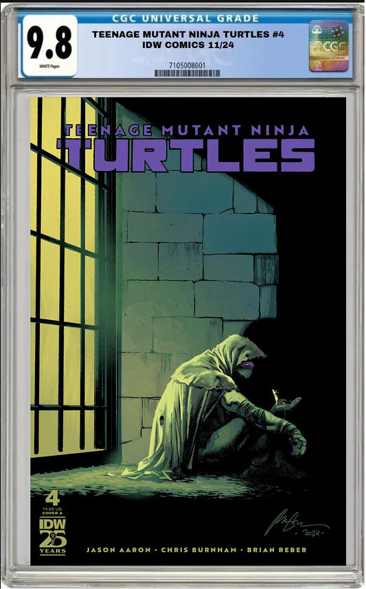 TEENAGE MUTANT NINJA TURTLES #4 IDW ALBUQUERQUE MAIN COVER 2024 CGC 9.8 PRESALE