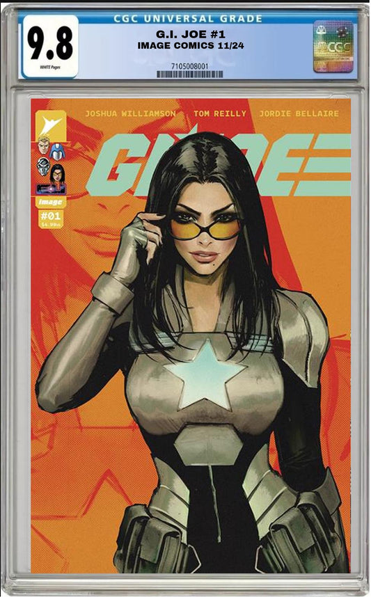 GI JOE #1 IMAGE COMICS 2024 CVR F SOZOMAIKA VARIANT CGC 9.8 NM PRESALE 11/13