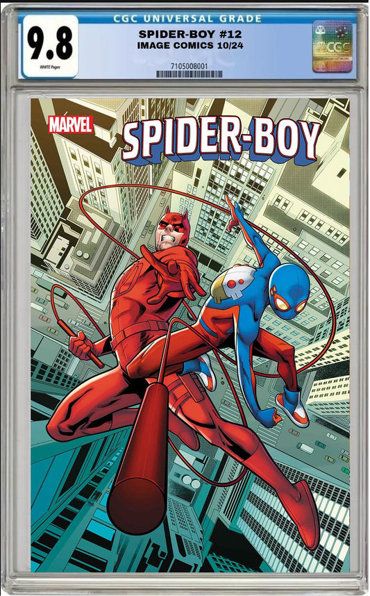 SPIDER-BOY #12 MARVEL MAIN COVER PACO MEDINA 2024 CGC 9.8 NM PRESALE 10/23