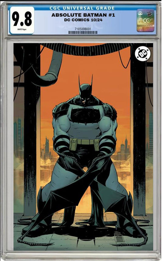 ABSOLUTE BATMAN #1 DC 2024 CVR K NICK DRAGOTTA FOIL VARIANT CGC 9.8 PRESALE 10/9