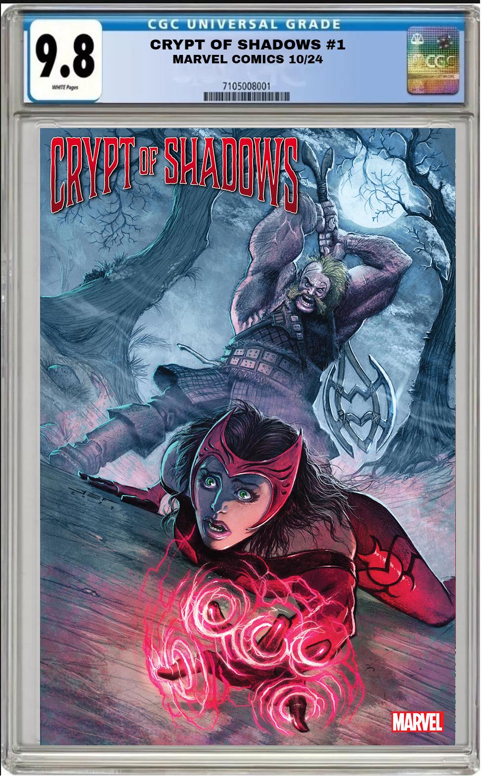 CRYPT OF SHADOWS #1 MARVEL FERREYRA VARIANT 2024 CGC 9.8 NM PRESALE 10/16