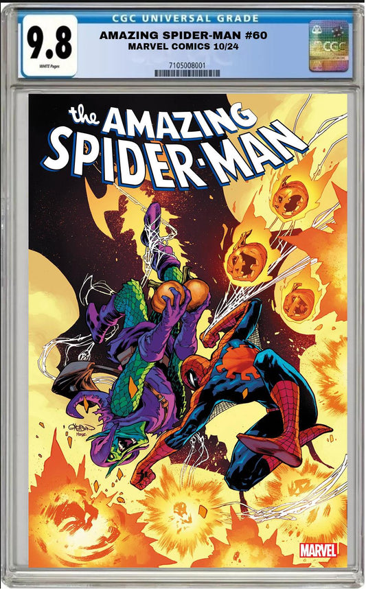 AMAZING SPIDER-MAN #60 MARVEL PAT GLEASON VARIANT CGC 9.8 NM PRESALE 10/31