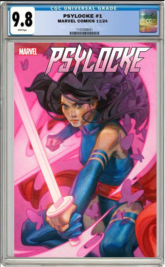 PSYLOCKE #1 MARVEL 2024 TRAN NGUYEN VARIANT CGC 9.8 NM/MT PRESALE 11/14